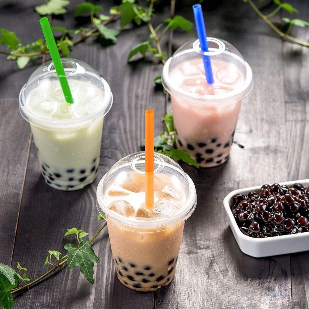 R-FLOWER Sedotan Sekali Pakai Minuman Dekorasi Pesta Perlengkapan Pernikahan Natal Straw Warna Warni