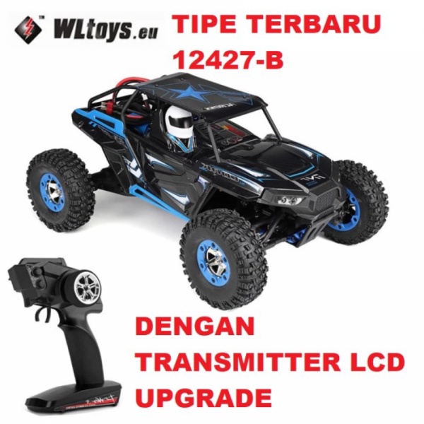 

Unik WL 12428B 12428-B WLToys With LED RC Car 1:12 Scale 50km/h Offroad Berkualitas