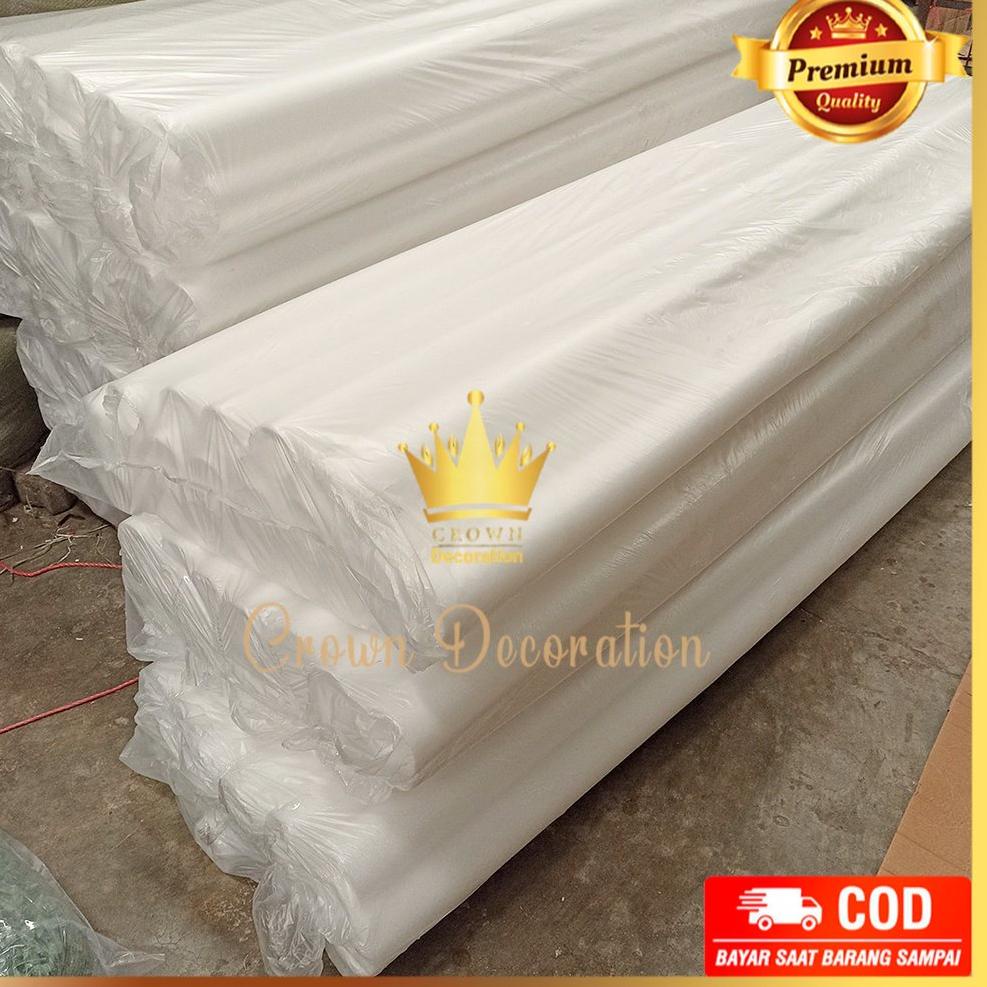 

O28 Foam Busa warna putih Bulat 2 meter untuk bunga Floral kering dekorasi lamaran atau pelaminan dan untuk bunga hias artificial Premium READY ㅃ