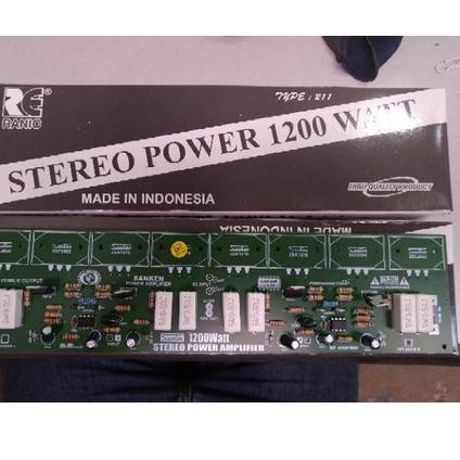 ✬ Kit driver power amplifier 1200w stereo ❅