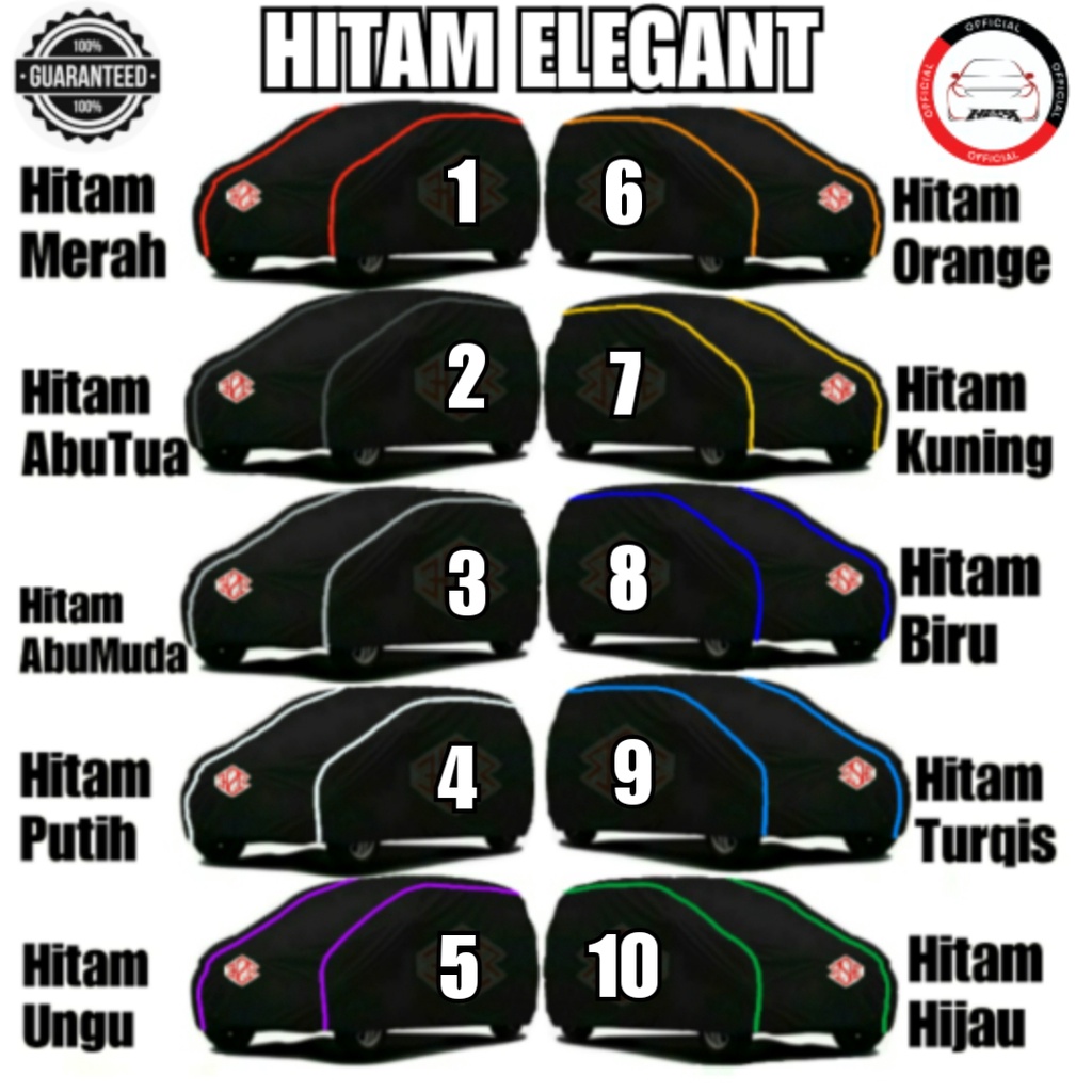 Cover Mobil Outdoor, Cover Mobil Waterproof, Cover Mobil Anti Air, Cover Mobil Bahan Tebal 2 Layer, Cover Mobil Jazz Brio Yaris Swift ignis Calya Sigra Karimun Mazda2 Picanto Rio Baleno Hatcback City Hatchback Mirage Datsun2 Baris (Jenis Hatcback lainya )