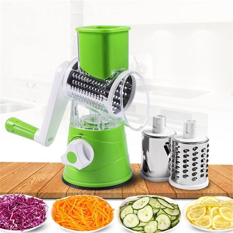 Terbaru Alat Pemotong sayuran Dan Buah Tabletop Drum Grater