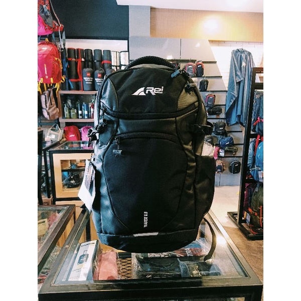 Tas Ransel Pria 30L TRAVESE 0.8 BLK AREI OUTDOORGEAR - BACKPACK REI 30L TRAVESE 0.8 BLK - Tas Punggu