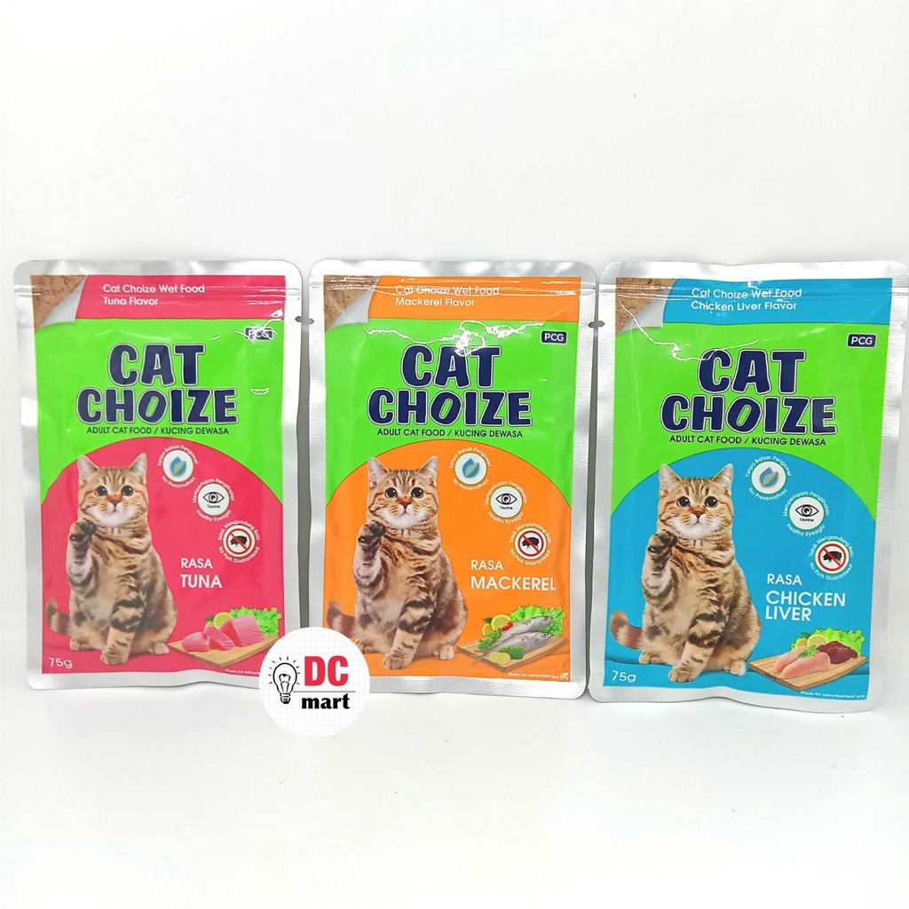 Cat Choize POUCH 75 Gr / Makanan Kucing Cair Sachet