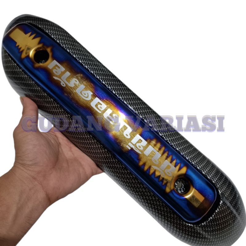 TAMENG COVER KNALPOT CARBON MIO LAMA SOUL SPORTY PLUS LIST TWOTONE THAILAND