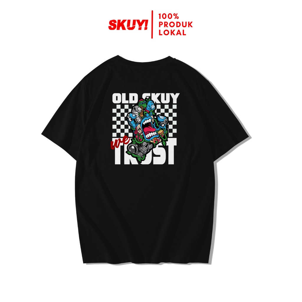 Skuy Kaos Dewasa Hitam Unisex | Old Skuy Trust SKY191