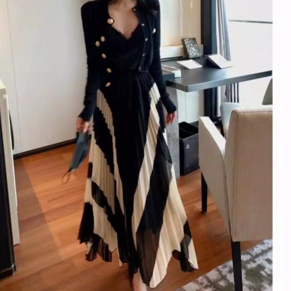 ◊ Rok Asymetris Panjang Import 4124 ➩