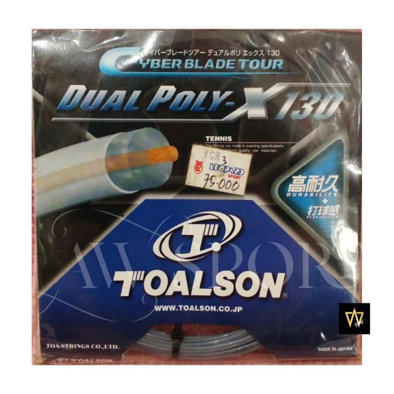 Senar Tenis TOALSON Cyber Blade Tour DUAL POLY - X130 / Tennis String