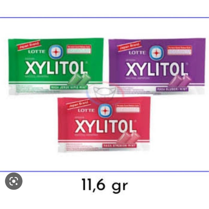 

LOTTE XYLITOL (permen karet 11,6 gr)
