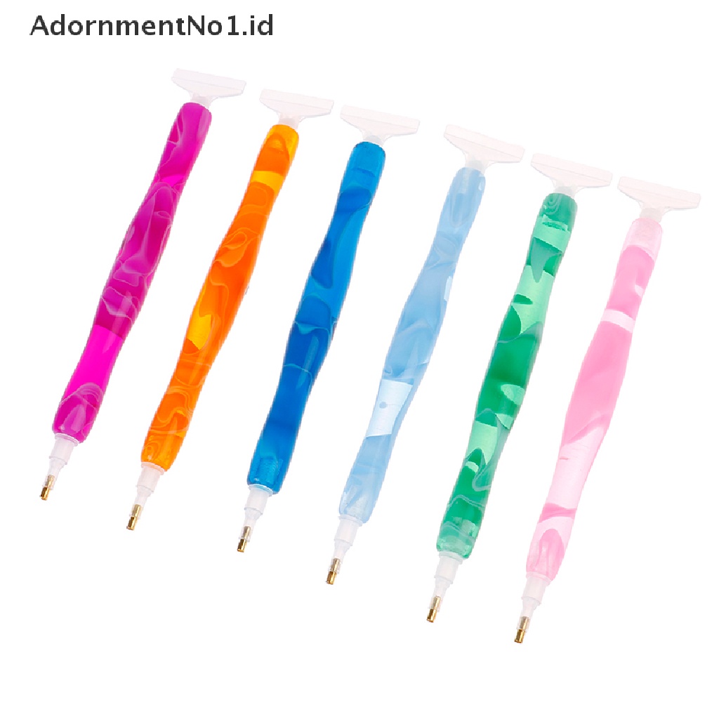 [AdornmentNo1] Resin Diamond Paing Pen Resin Titik Bor Pulpen DIY Craft Nail Art Aksesoris [ID]