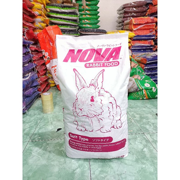 Ekspedisi Nova Rabbit 10kg / rabbit food/ Nova makanan kelinci