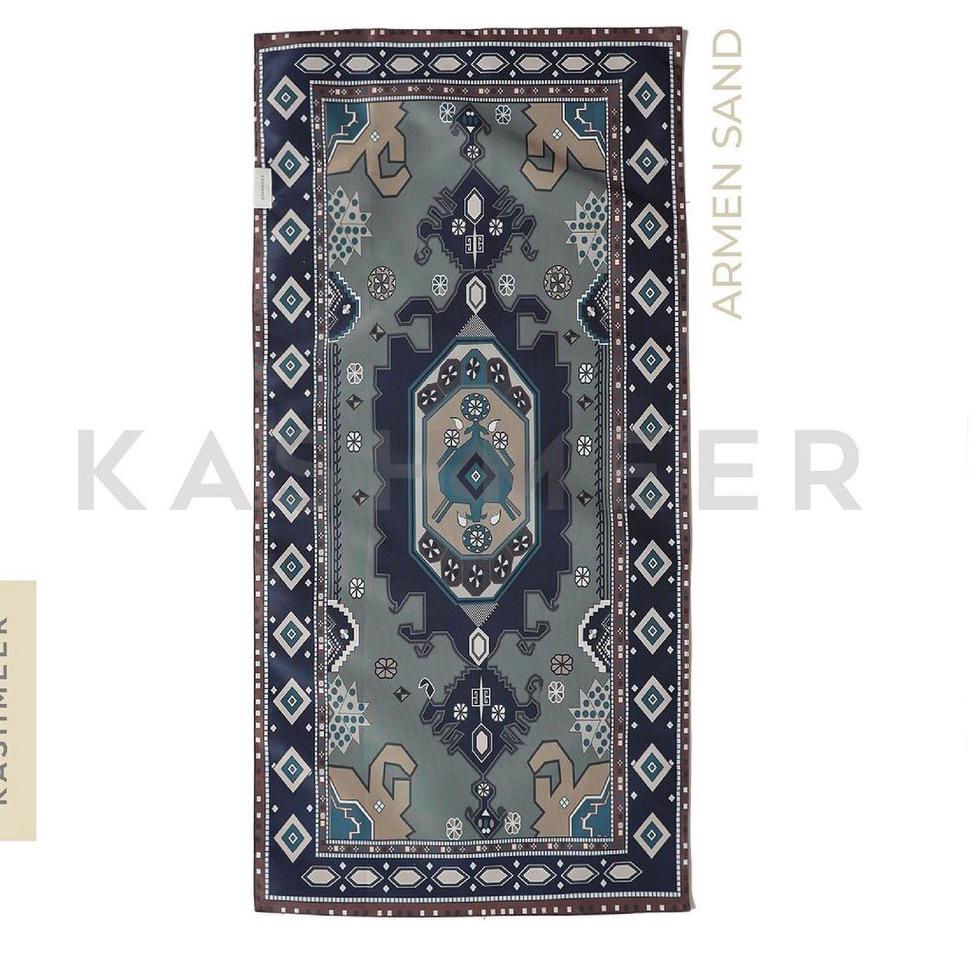 NEW STOCK Vol 4 | Sajadah Kashmeer Original Sejadah Pria dan Wanita Anti Air Sajadah Traveling Premi