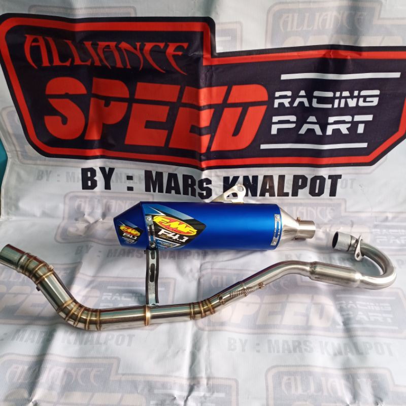 Knalpot FMF KLX CRF Dtracker WR155 FMF power Core blue