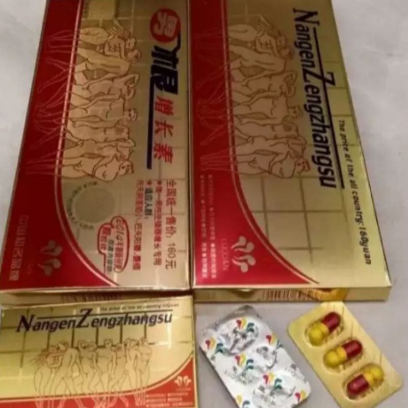 Kapsul Herbal (Nangen) Original Zengzhangsu Luquan Jamu Kesehatan Lainnya Aman Dikonsumsi