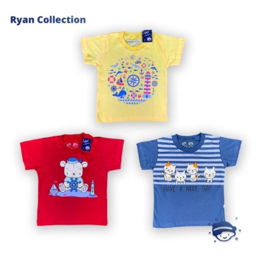 ♥BabyYank♥ Ryan Collection Kaos Anak / Kaos Rumahan Anak / Kaos Santai Anak