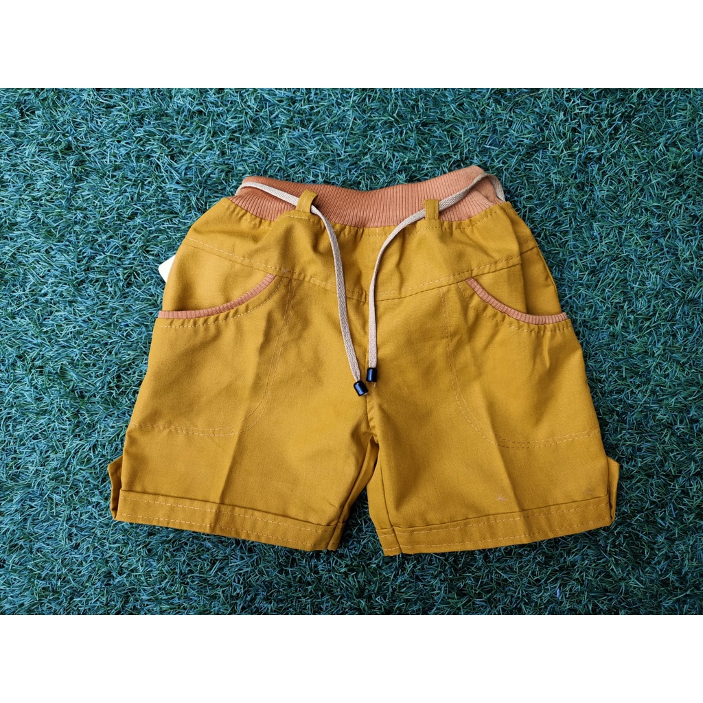 pilih warna celana pendek anak hotpant candy 1-5 tahun unisex