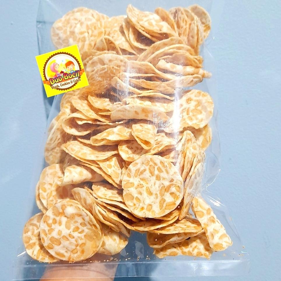 

✤ Keripik Tempe Oven Mini Spesial 1 Kg - Duo Bocil Snack ❁