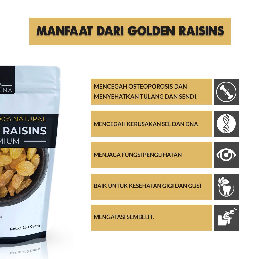 Golden Kismis Simin Raisin Premium