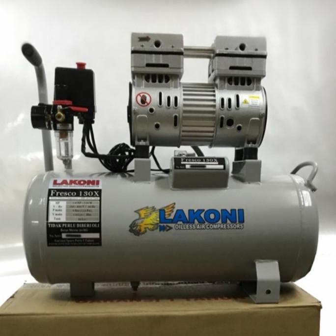 Lakoni Fresco 130 X Silent Oilless Air Compressor Kompressor Angin