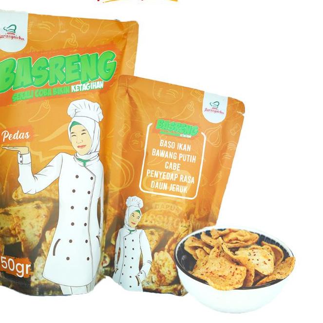 

Oke Price ★ Dapur Marissyaicha Basreng Pedas 150 Gram,,,