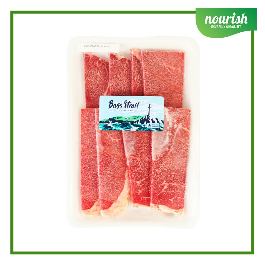 Grass Fed Angus Bolar Blade Galbi Slice 5mm Premium 200g