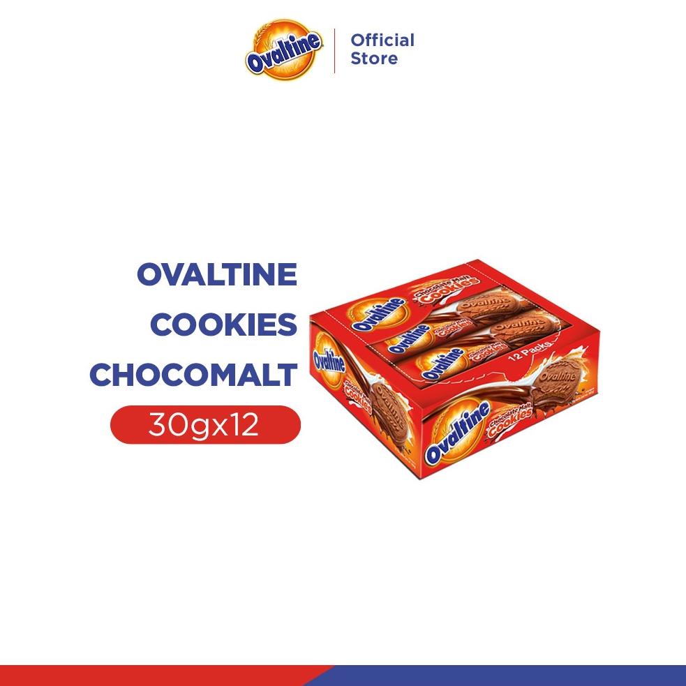 

☛ Terbatas! Ovaltine Cookies Chocomalt 30gx12 .,.,.,.,