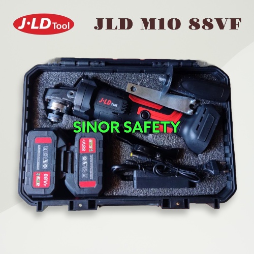 JLD M10-48V Cordless Brushless Angle Grinder