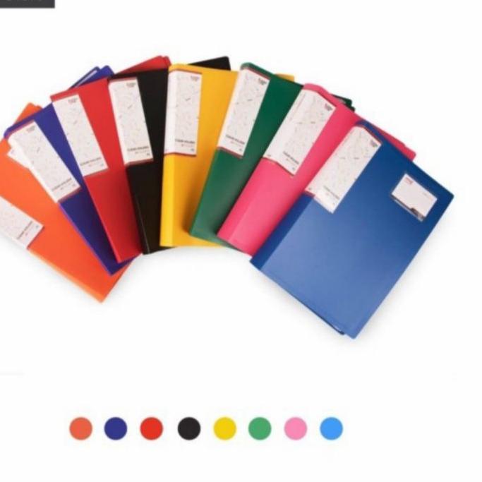 

✨12.12✨ Clear holder folio 60 pocket folder one / dokumen keeper / display album 
