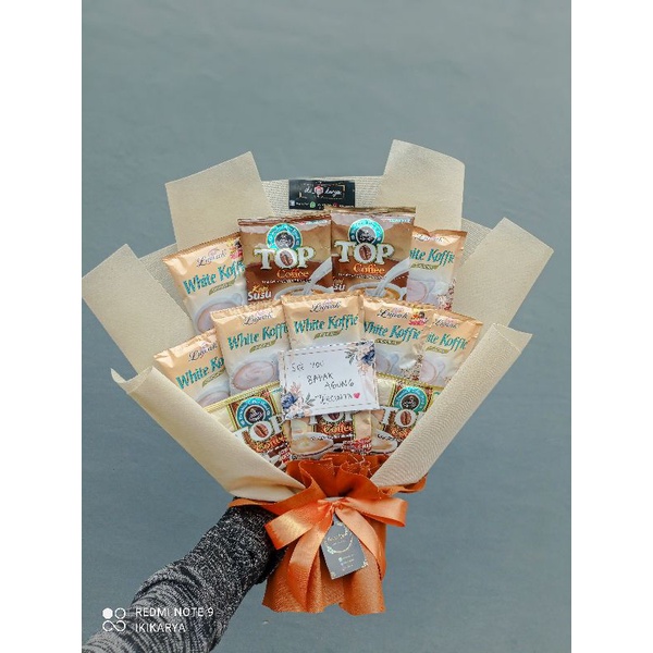 

buket cowok /buket kopi/kado cowok/bouqet wisuda cowok
