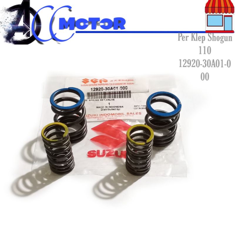 Per Klep Set Smash/Shogun Suzuki Original 12920B30A01N000