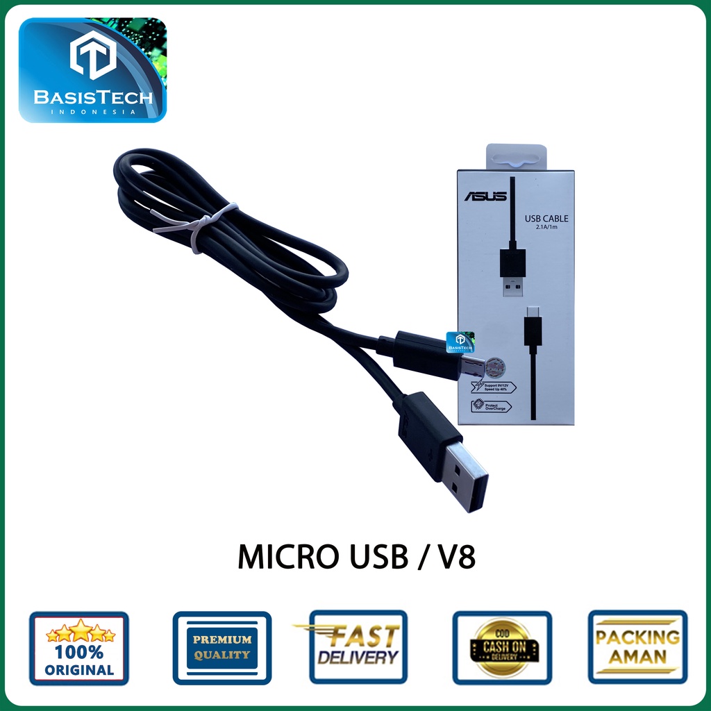 KABEL CASAN ASUS MICRO USB V8 TYPE C 2.1A PROTECT OVERCHARGE