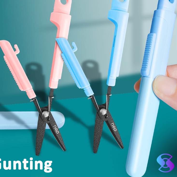 

Flash Promo Portable Scissors / Gunting Portabel /Gunting stainless /Gunting Scissors- Suning Mall