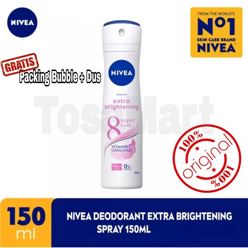 Nivea Deodorant Spray extra whitening 150ml