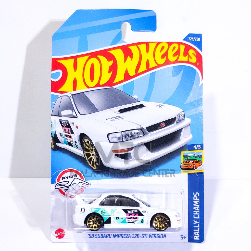 Hot Wheels 98 Subaru Impreza 22B-STi Version Treasure Hunt TH Reg N2022