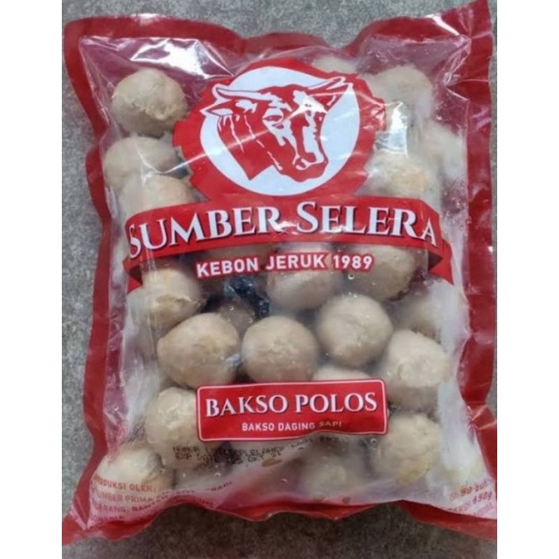 

Sumber selera bakso polos isi 25