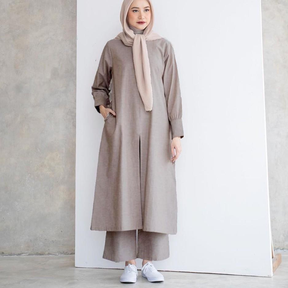 Kekinian - ONE SET JUMBO-ONE SET POLOS JUMBO-ONE SET RAYON BUSUI-DAILY SET BIGSIZE-SETELAN JUMBO FIT