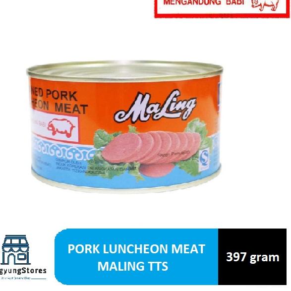 

✈ Ham Maling TTS Luncheon Meat Pork Kaleng 397 gram ☈