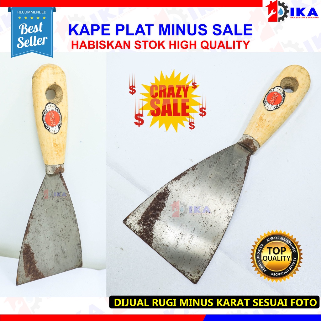 Kape Gagang KAYU / Scraper / Skrap / Scrap / Kape Plat Gagang KAYU / Kape Plat Gagang Kayu Ukuran /  Kape Gagang Kayu - High Quality