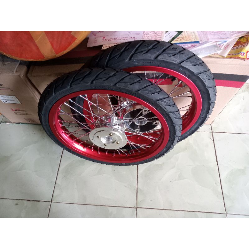 velg Honda cb 150 r old ring 17 x215/185 plus ban