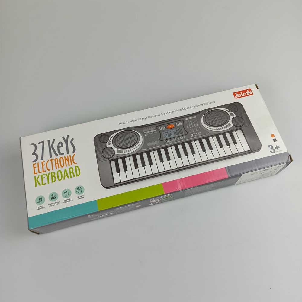 Mainan Piano Anak anak Mainan Edukasi Elektronik Musical Keyboard 37 Keys JinLeZhi