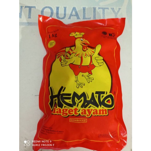 

Hemato Nuget Ayam 1 Kg