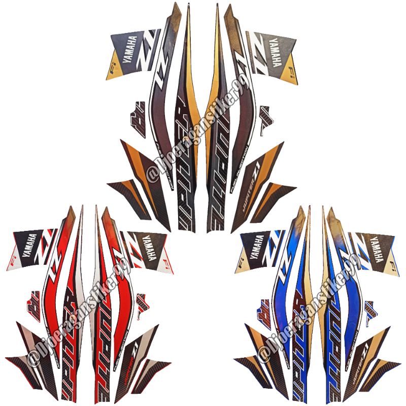 stiker striping jupiter z1 2021, striping jupiter z1 2021, polet Lis stiker yamaha jupiter z1 2021