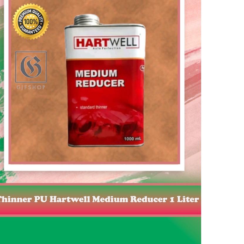 ✦ Thinner PU Hartwell Medium Reducer 1 Liter ✥