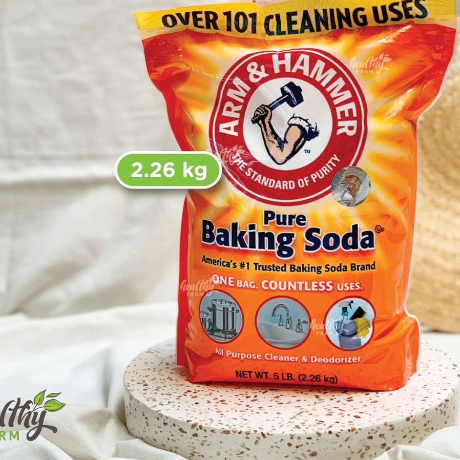 

○ Baking Soda / Soda Kue Arm and Hammer USA 2.26 kg ✹
