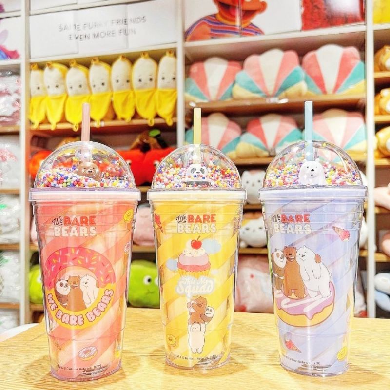 MINISO WE BARE BEARS TUMBLER / BOTTLE / BOTOL MINUM WBB