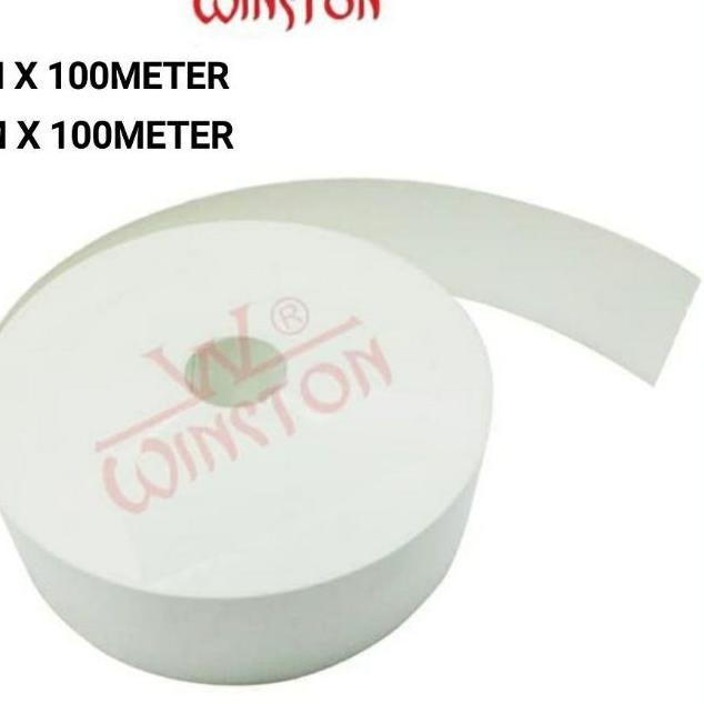 ♦ Vinil Putih Dop Dof Edging Putih Plimir PVC Roll 100meter ➨