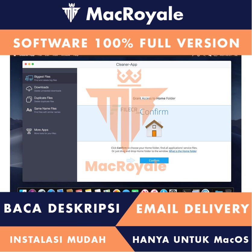 [MacOS] CleanerApp Pro Full Version Lifetime Full Garansi