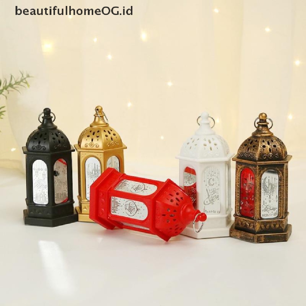 // Beautifulhomeog.id// Eid Mubarak Lampu String LED Dekorasi Ramadhan Untuk Home Islamic Muslim Decor **