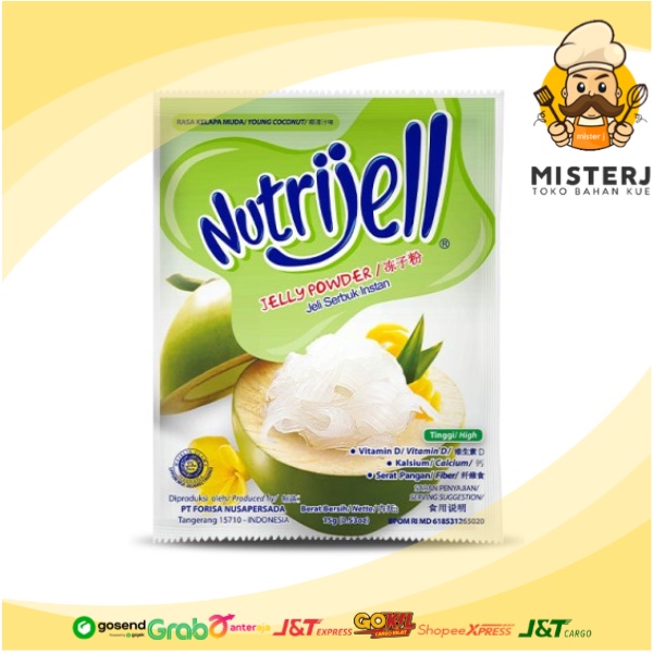 

Nutrijell Regular Coconut | 15 Gram | Nutrijell Regular Rasa Kelapa Muda