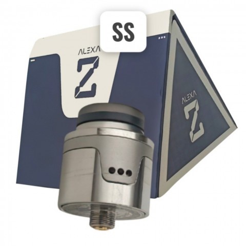 [BISA COD] Alexa Z RDA 24mm by Inhale Best Clone Vape Atomizer Dual Coil